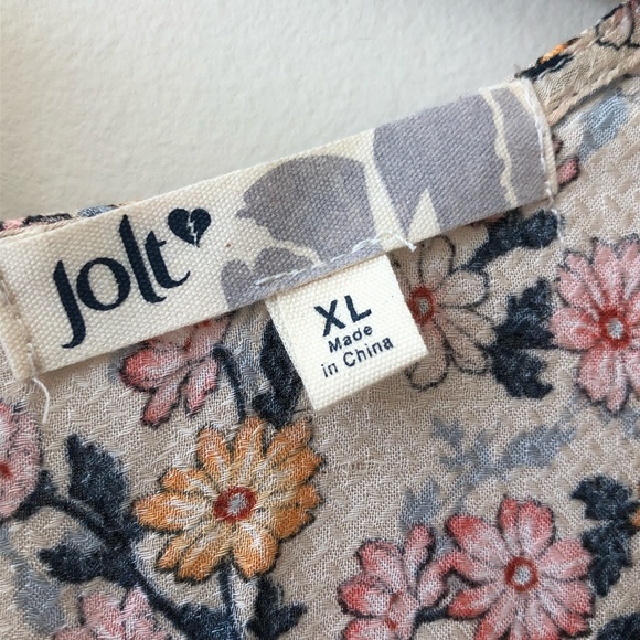 ✿ Jolt Flower Pattern XL Jumpsuit ✿ - Picture 3 of 3